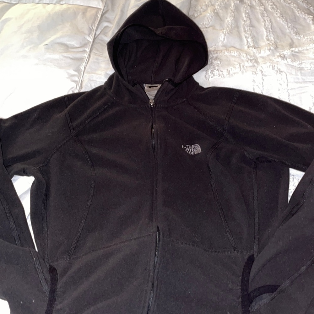 Women’s fitted fleece hoodie